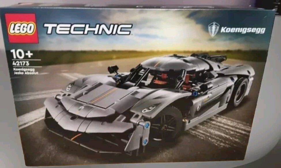 LEGO TECHNIC: Koenigsegg Jesko Absolut Grey Hypercar (42173)