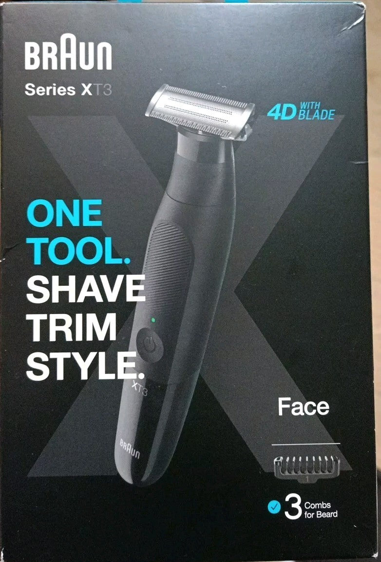 Braun XT3100 Series X One Tool Face & Beard Trimmer Electric Shaver