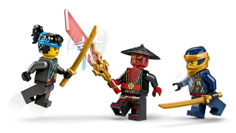 LEGO NINJAGO Dragons Rising Rogue vs. Drix Car Battle Set 71840