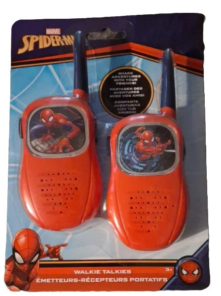 Marvel Spider-Man Walkie Talkies Avengers Superhero Toy SpidermanMarvel Spider-M