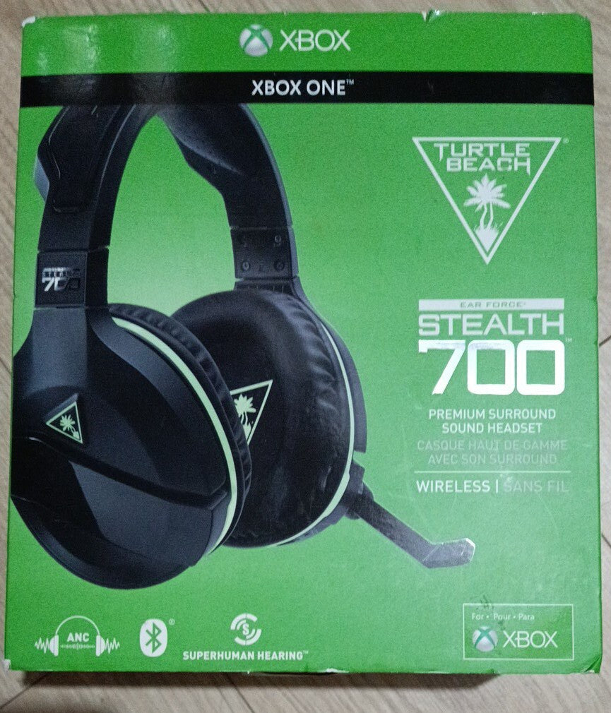 Turtle Beach Stealth 700 Black/Green Headband Headsets Only (Ex-Display)
