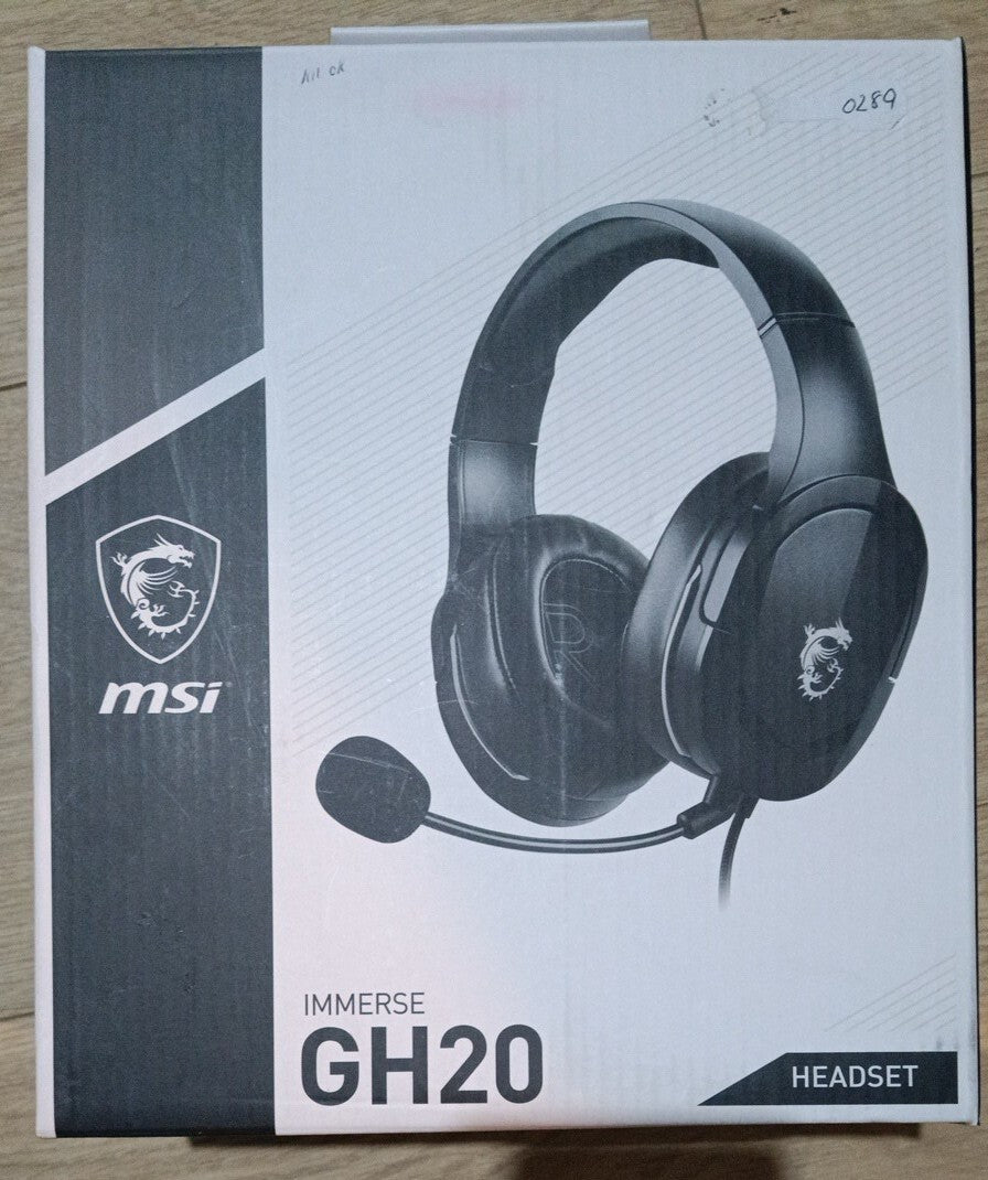 MSI Wired Headset Immerse GH20 S37-2101030-SV1