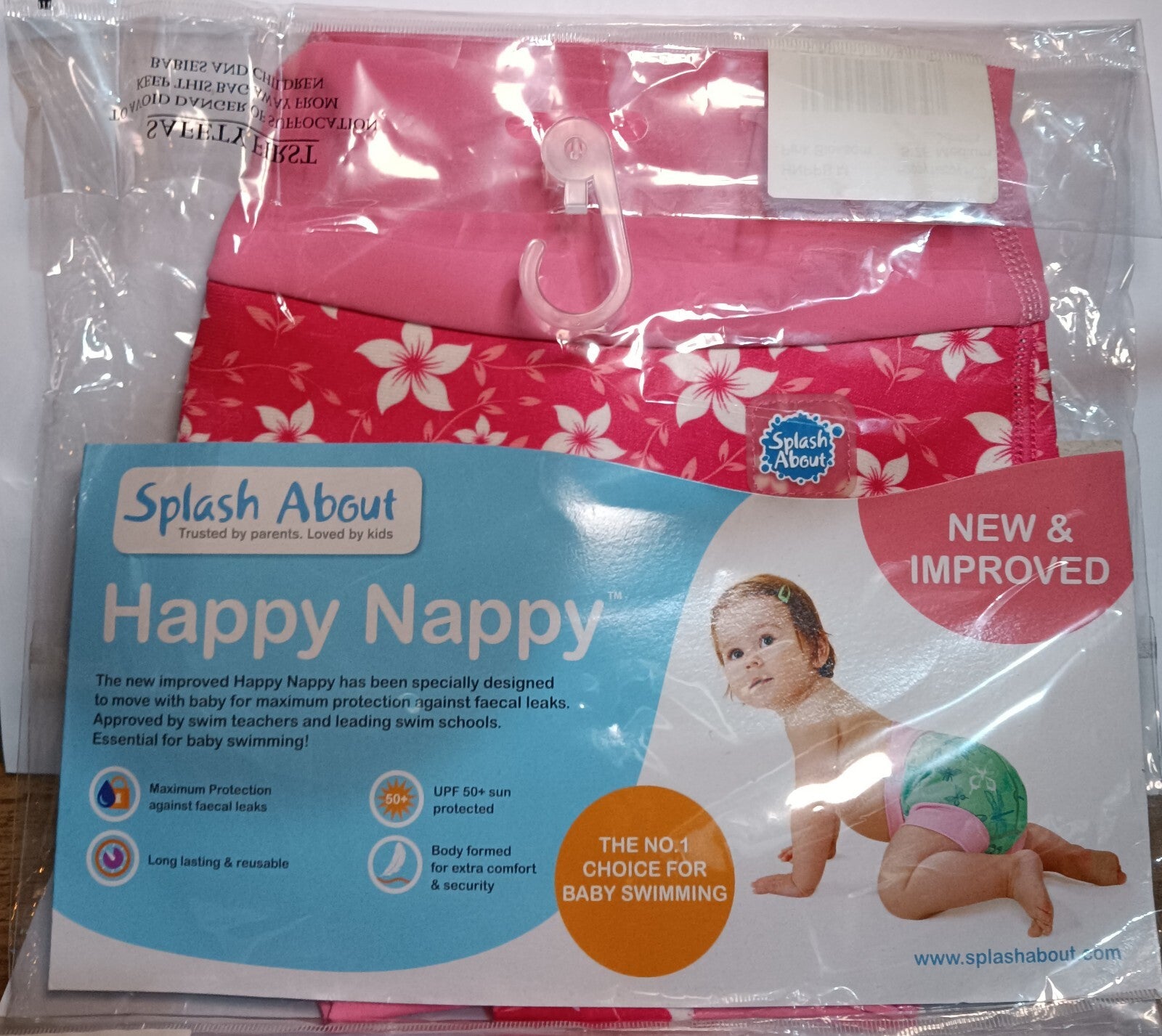 SPLASH ABOUT's Happy Nappy / Baby Toddler Swim Neoprene Size medium 3-6 month's