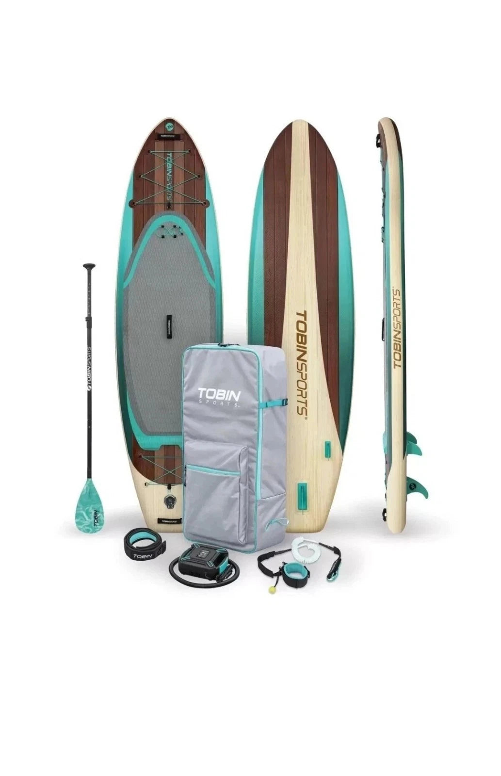 Tobin Endevor Step2 Double Cascade Rapids Paddleboard | 17 Accessories |Set