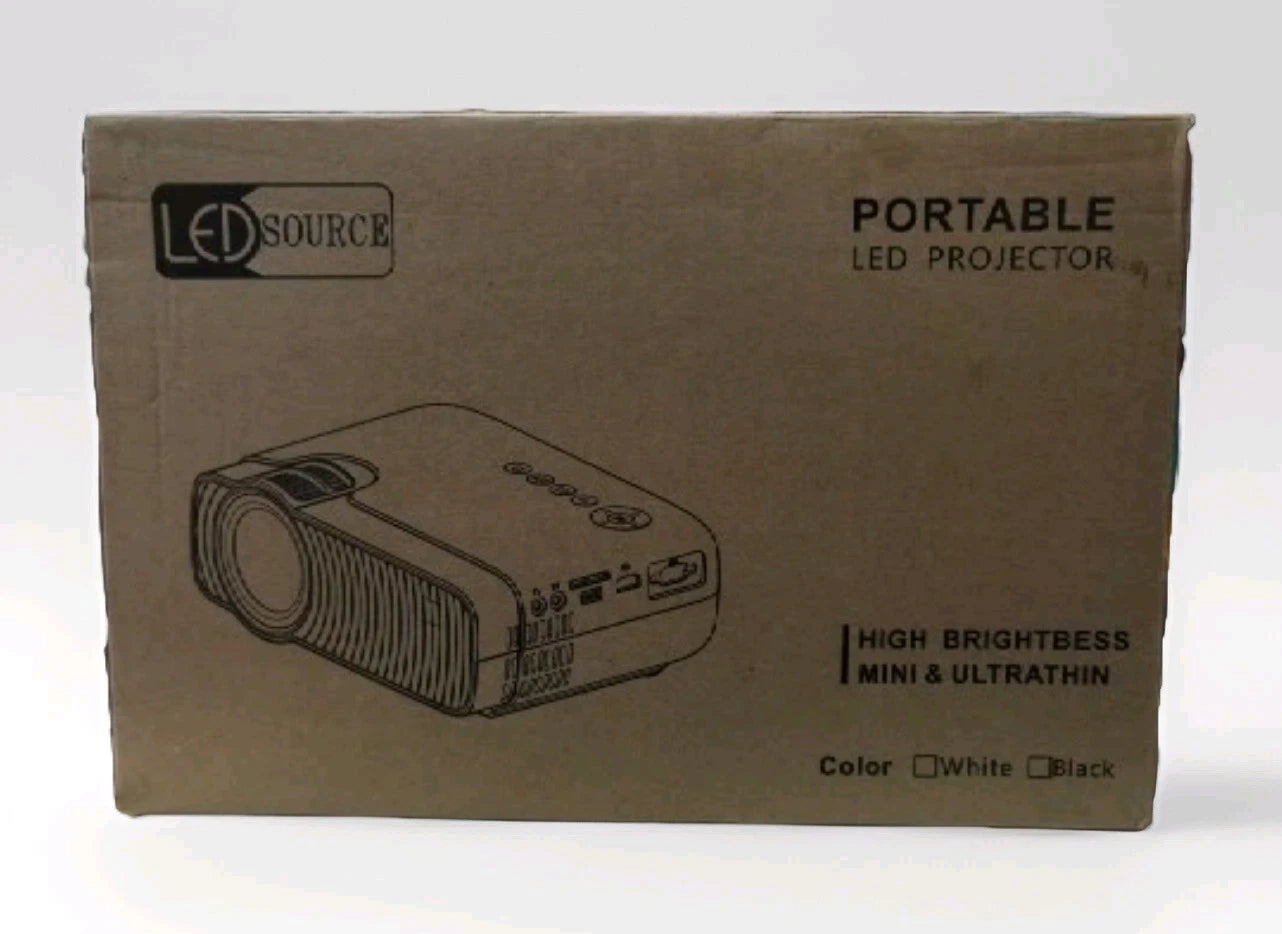 LED Source Portable Mini & Ultrathin LED Projector