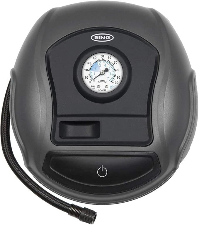 Ring Automotive RTC100 Air Compressor, Analogue