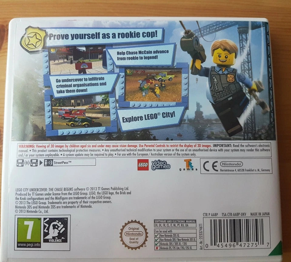 LEGO City Undercover The Chase Begins - Selects | Nintendo 3DS / 2DS New