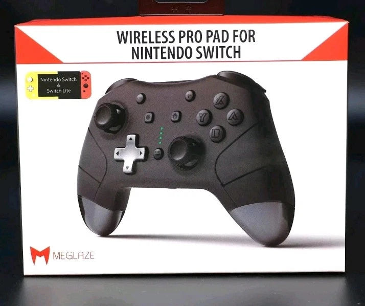 Wireless Nintendo Switch Controller Pro Pad or Mini Pro - Meglaze - New In Box