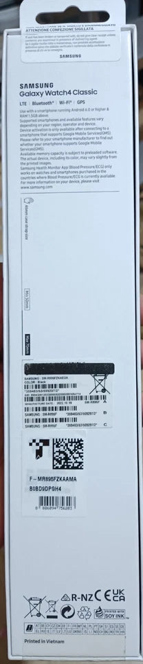 Samsung Galaxy Watch4 Classic (46mm) 4G LTE- (UK Version)Black New&sealed